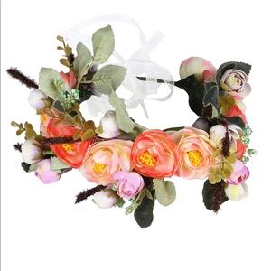 Flower crown without ribbon